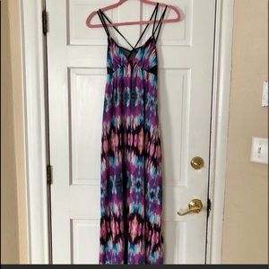 Bluejuice multi colored maxi dress size XS NEW